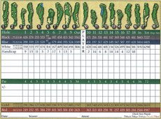 Southern Dunes Score Card